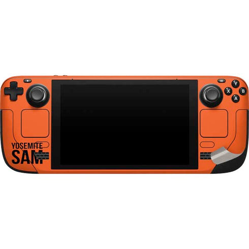 Looney Tunes Yosemite Sam Identity Steam Deck Handheld Gaming Computer Skin