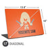 Looney Tunes Yosemite Sam Identity Universal Laptop 17in (13.8 x 10in) Skin