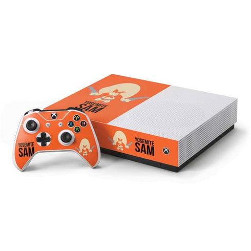 Looney Tunes Yosemite Sam Identity Xbox One S All-Digital Edition Bundle Skin