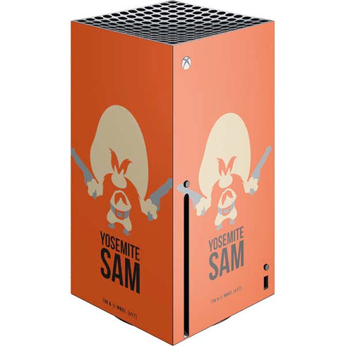 Looney Tunes Yosemite Sam Identity Xbox Series X Console Skin