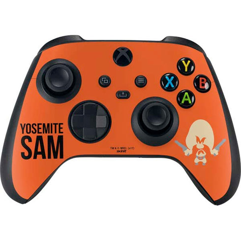 Looney Tunes Yosemite Sam Identity Xbox Series X Controller Skin
