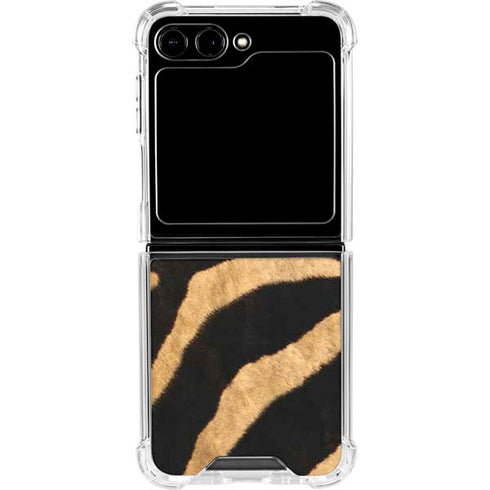 Zebra Galaxy Z Flip5 5G Clear Case