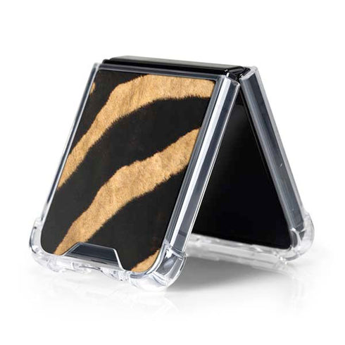 Zebra Galaxy Z Flip5 5G Clear Case