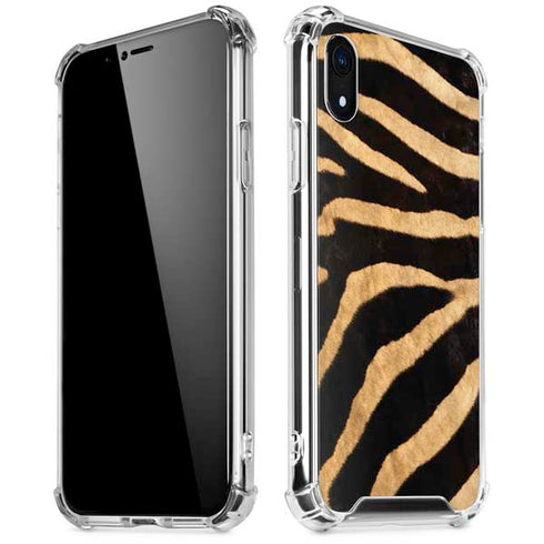 Zebra iPhone XR Clear Case