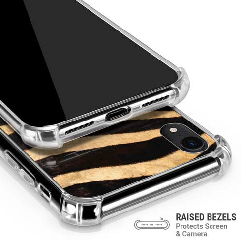 Zebra iPhone XR Clear Case