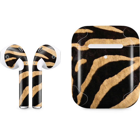 Zebra Animal Print Apple AirPods 2 Skin