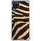 Zebra Animal Print Galaxy A12 Clear Case