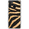 Zebra Animal Print Galaxy A21 Clear Case