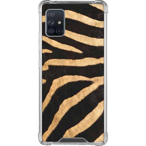 Zebra Animal Print Galaxy A51 5G Clear Case