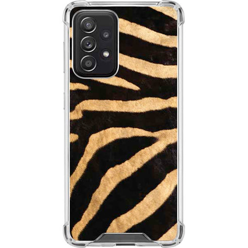 Zebra Animal Print Galaxy A52 5G Clear Case