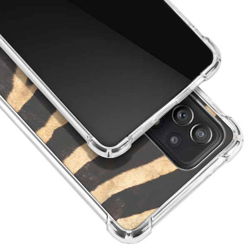 Zebra Animal Print Galaxy A72 5G Clear Case