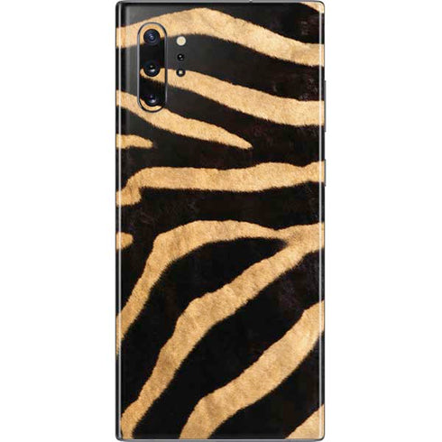 Zebra Animal Print Galaxy Note 10 Plus Skin