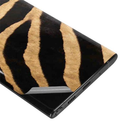 Zebra Animal Print Galaxy Note 10 Plus Skin