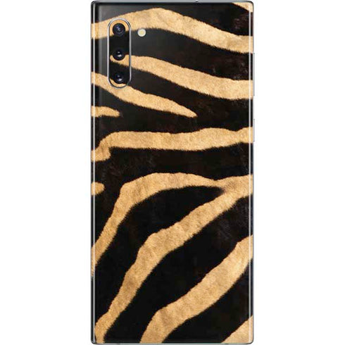 Zebra Animal Print Galaxy Note 10 Skin