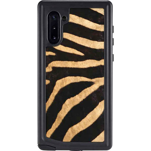 Zebra Animal Print Galaxy Note 10 Waterproof Case