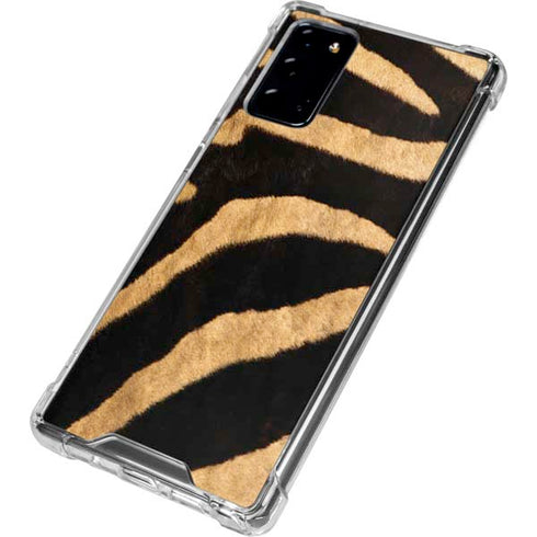Zebra Animal Print Galaxy Note20 5G Clear Case