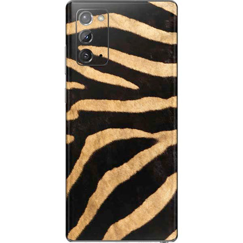 Zebra Animal Print Galaxy Note20 5G Skin