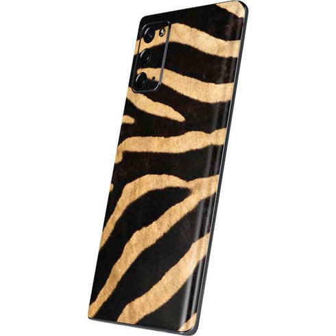 Zebra Animal Print Galaxy Note20 5G Skin