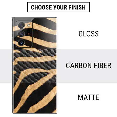 Zebra Animal Print Galaxy Note20 Ultra 5G Skin