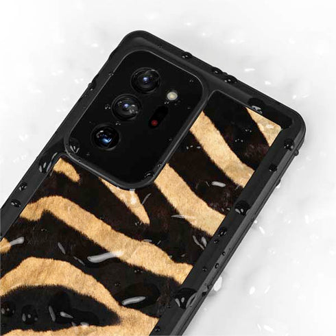 Zebra Animal Print Galaxy Note20 Ultra 5G Waterproof Case
