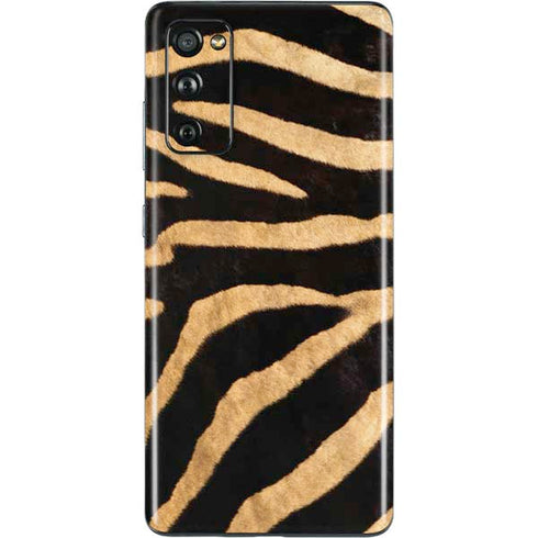 Zebra Animal Print Galaxy S20 Fan Edition Skin