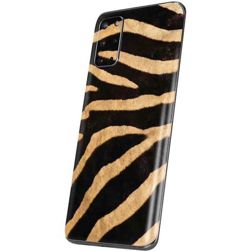 Zebra Animal Print Galaxy S20 Plus Skin
