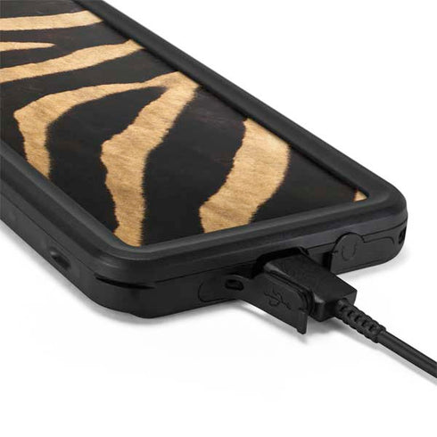 Zebra Animal Print Galaxy S20 Plus Waterproof Case