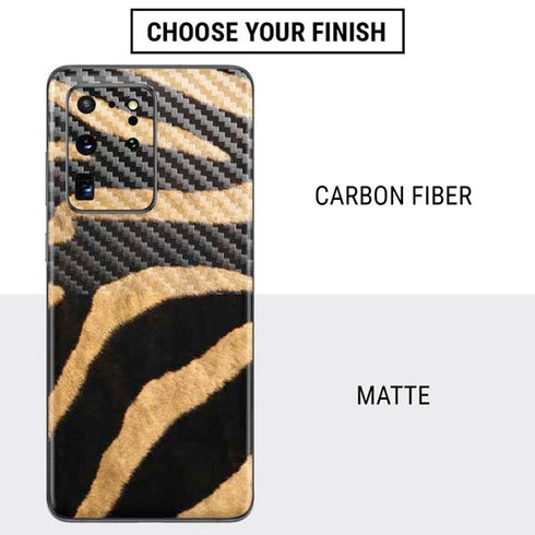 Zebra Animal Print Galaxy S20 Ultra 5G Skin