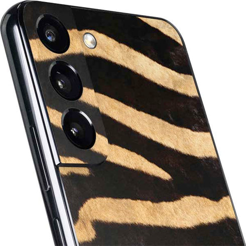 Zebra Animal Print Galaxy S22 Skin