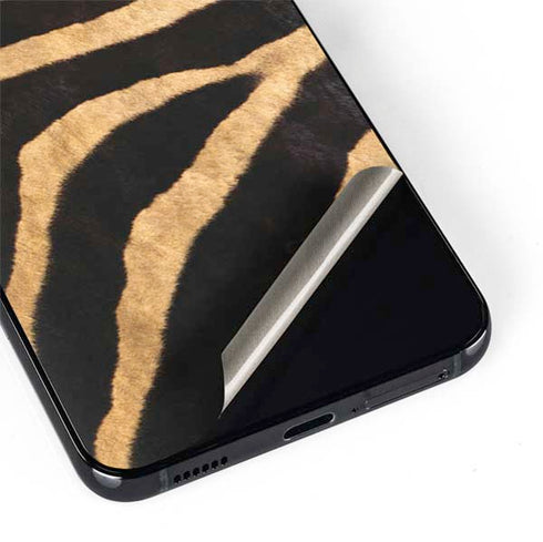 Zebra Animal Print Galaxy S22 Skin