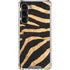 Zebra Animal Print Galaxy S23 Plus Clear Case