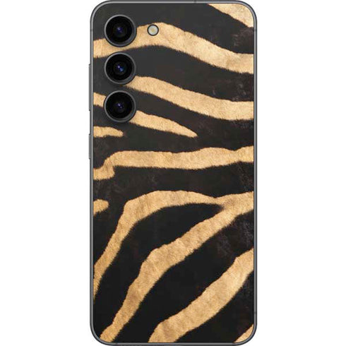 Zebra Animal Print Galaxy S23 Skin
