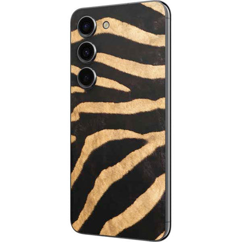Zebra Animal Print Galaxy S23 Skin