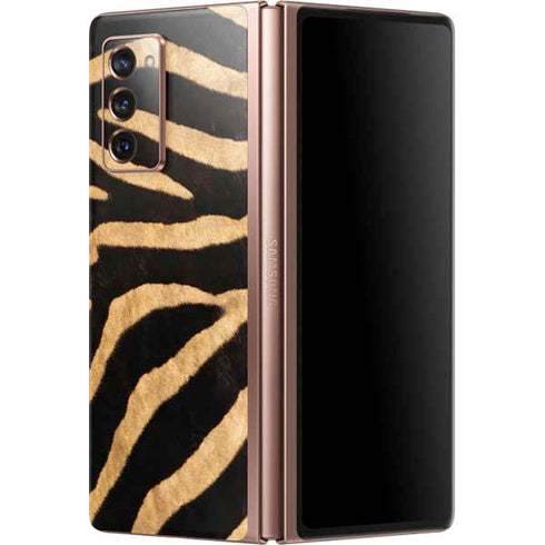 Zebra Animal Print Galaxy Z Fold2 5G Skin