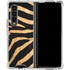 Zebra Animal Print Galaxy Z Fold4 5G Clear Case