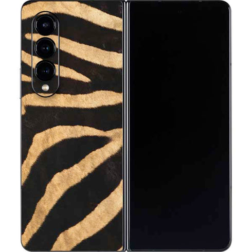 Zebra Animal Print Galaxy Z Fold4 5G Skin