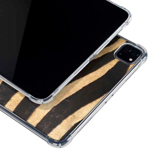 Zebra Animal Print iPad Pro 12.9in (2020) Clear Case