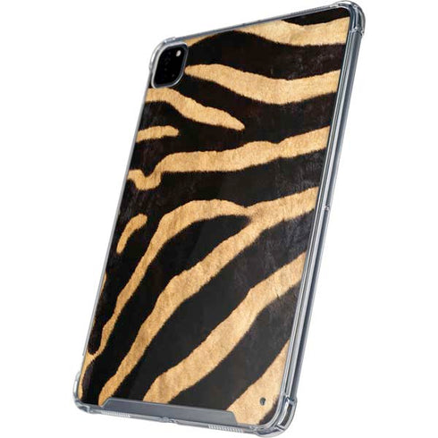Zebra Animal Print iPad Pro 12.9in (2020) Clear Case