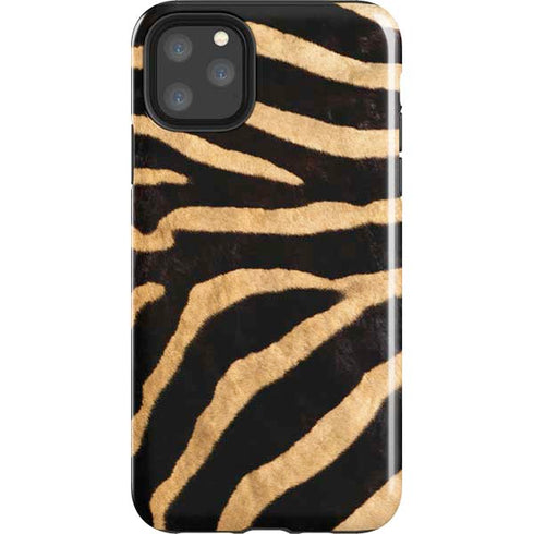 Zebra Animal Print iPhone 11 Pro Max Impact Case
