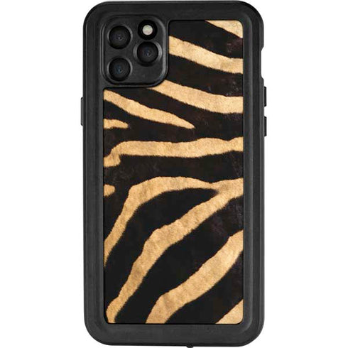 Zebra Animal Print iPhone 11 Pro Max Waterproof Case