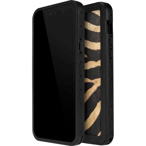 Zebra Animal Print iPhone 12 Mini Waterproof Case