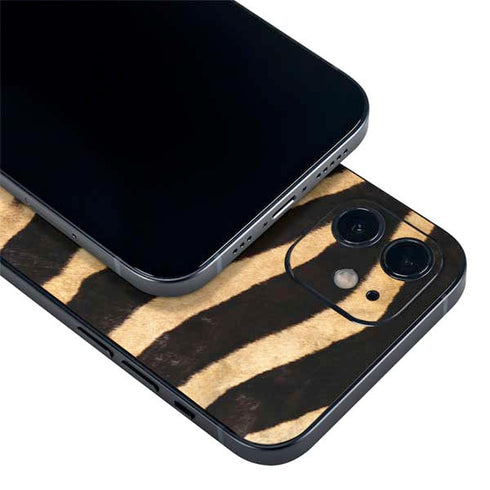 Zebra Animal Print iPhone 12 Skin