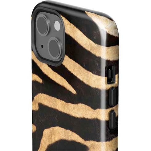 Zebra Animal Print iPhone 14 Plus Impact Case