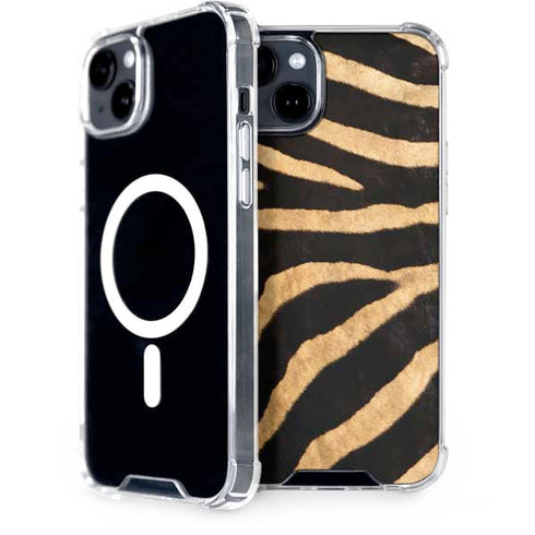 Zebra Animal Print iPhone 14 Plus MagSafe Case
