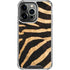 Zebra Animal Print iPhone 14 Pro Clear Case