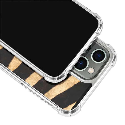 Zebra iPhone 15 Pro Clear Case