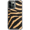 Zebra Animal Print iPhone 14 Pro Max Clear Case