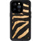 Zebra Animal Print iPhone 14 Pro Waterproof Case