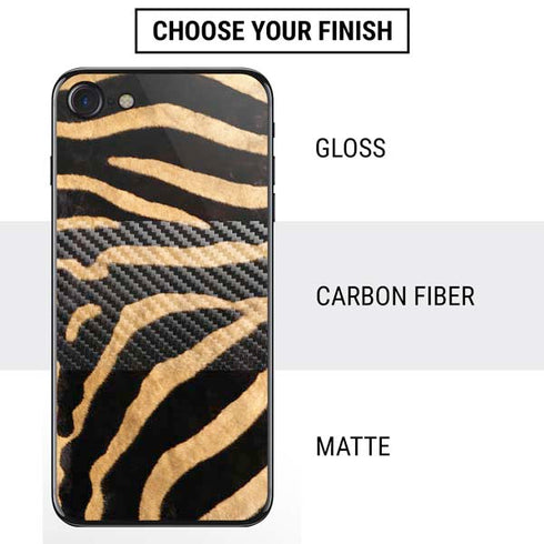 Zebra Animal Print iPhone SE (2nd & 3rd Gen) Skin