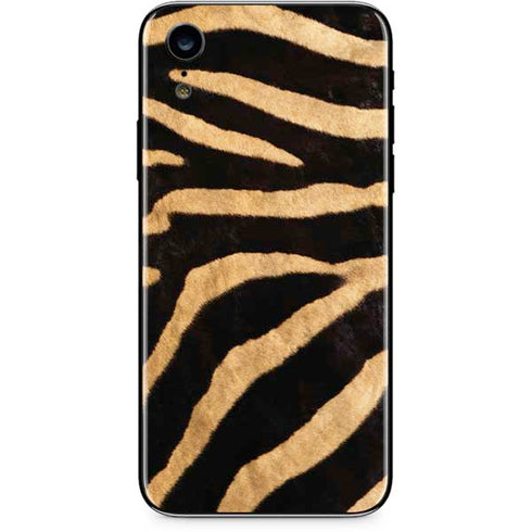 Zebra Animal Print iPhone XR Skin